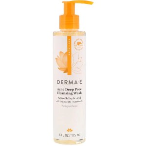 Derma E, Acne Deep Pore Cleansing Wash