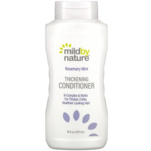 Mild By Nature, Thickening Conditioner, B-Complex & Biotin, Rosemary Mint
