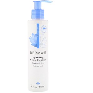 Derma E, Hydrating Gentle Cleanser, Hyaluronic Acid