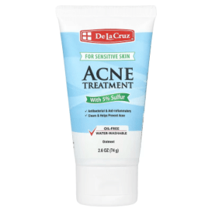 De La Cruz, Acne Treatment Ointment with 5% Sulfur, Maximum Strength