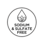 סמל המראה על כך שהמוצר חופשי מסודיום וסולפטים