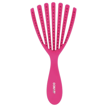 Conair, Detangle Delight™ Hair Brush, For Curly & Wavy Hair Types,