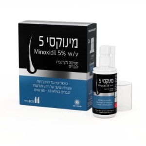 מינוקסי (מינוקסידיל) Minoxi 5%