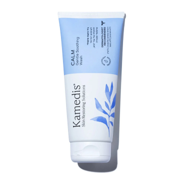 calm_wash_KAMEDIS קמדיס CALM, ג'ל רחצה טיפולי להקלה על עור יבש אדמומי ומגורה