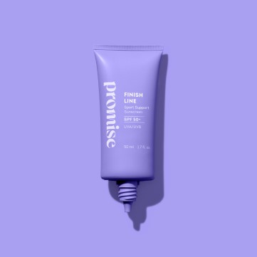 promise finish line SPF50+ פרומיס Finish Line, קרם הגנה SPF50+ עמיד במים